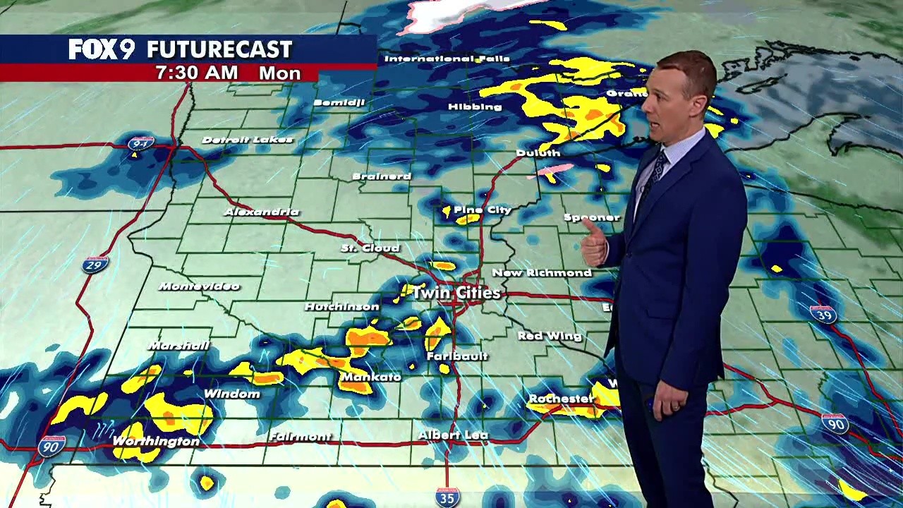 MN weather: Soaking rain returns Sunday night
