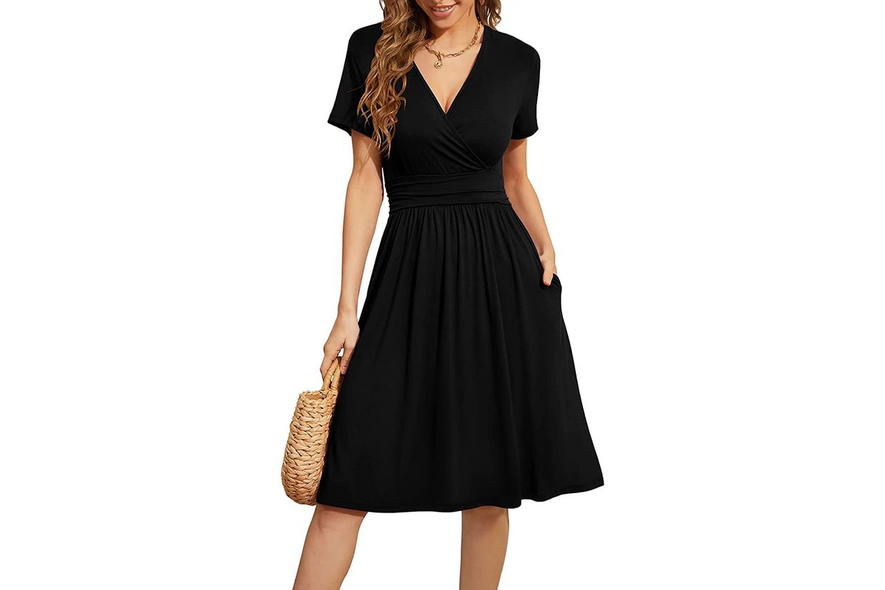 WEACZZY Women's Summer Short Sleeve Casual Dress
