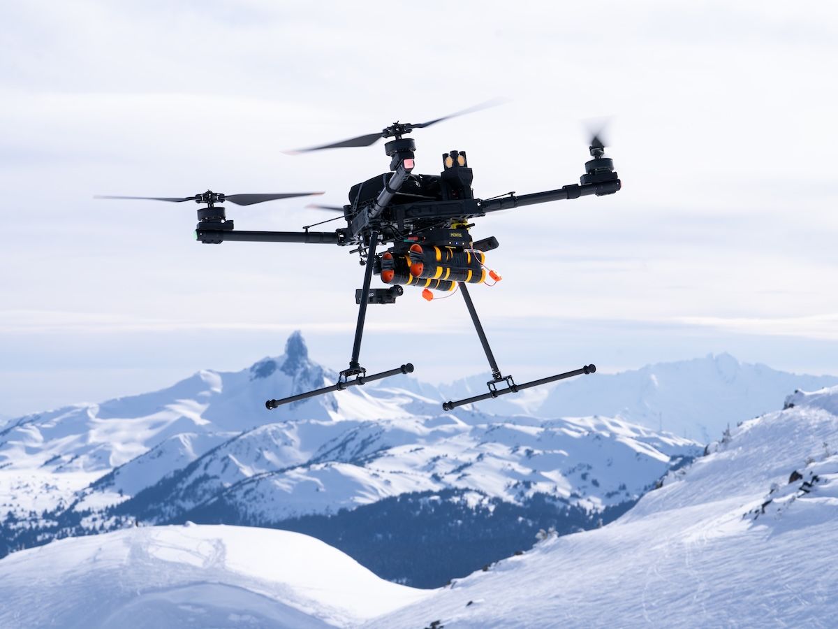'The way of the future': Goodbye guns, hello avalanche-exploding drones at Whistler