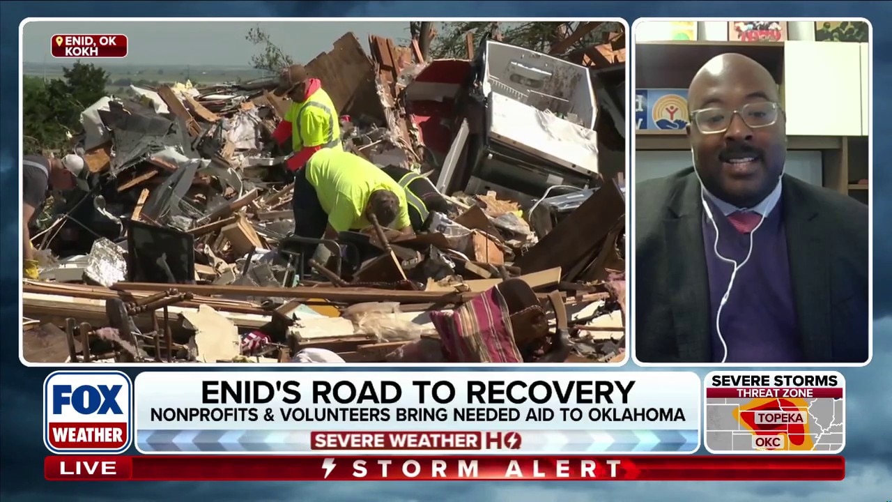 Enid pushes forward with recovery efforts after EF-4 tornado carved a ...