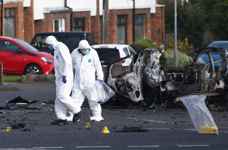 Northern Ireland police declare security alert after car bomb explosion