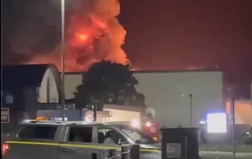 Fire damages RAF Fairford building but leaves operations intact