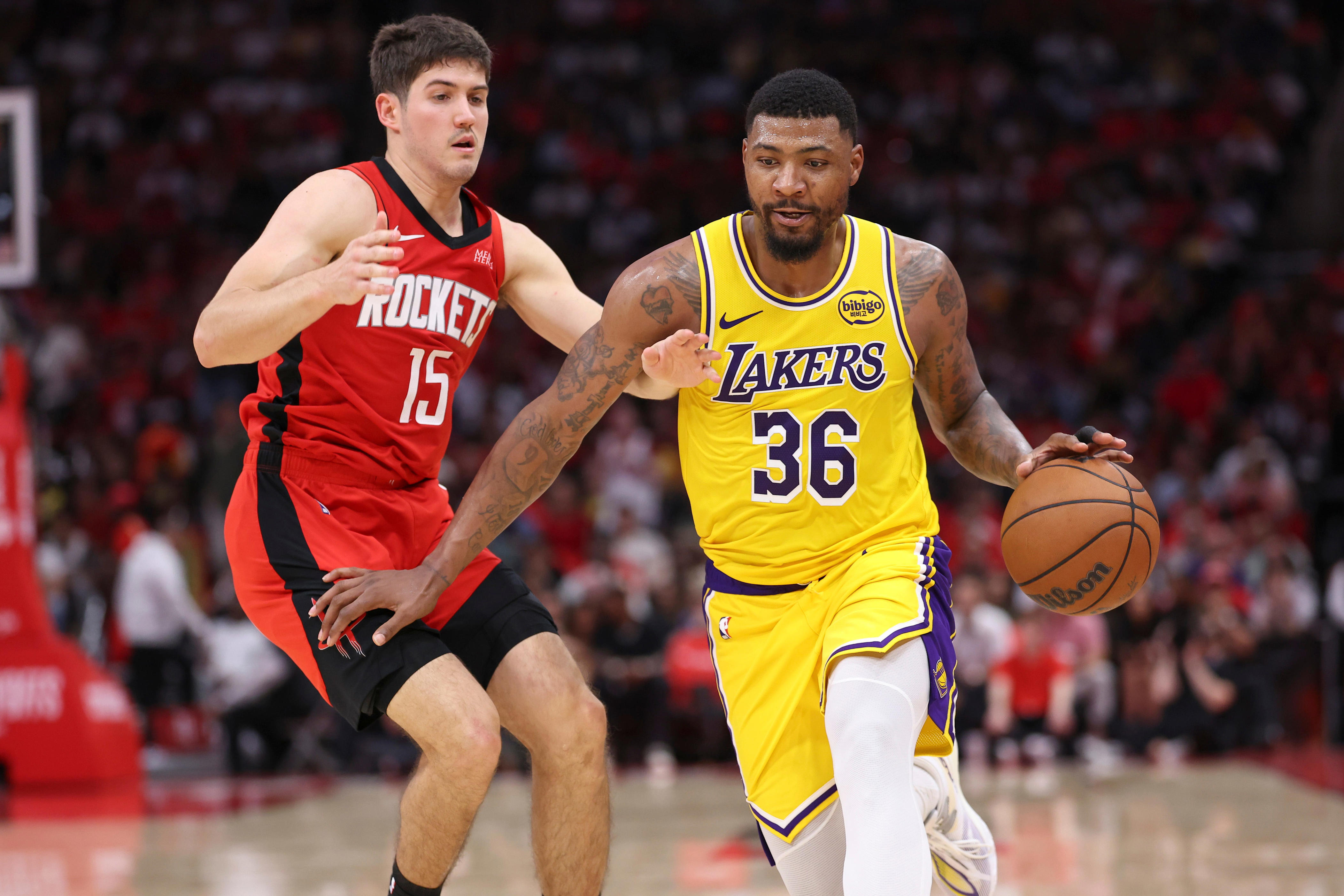 Marcus Smart made Lakers franchise history in Game 3 vs Rockets