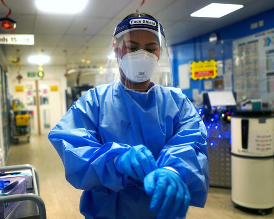 Experts say shortages could force the health service to shift to more sensible use of single-use items, and the making up of drugs only when needed, rather than in advance. Photograph: Victoria Jones/PA