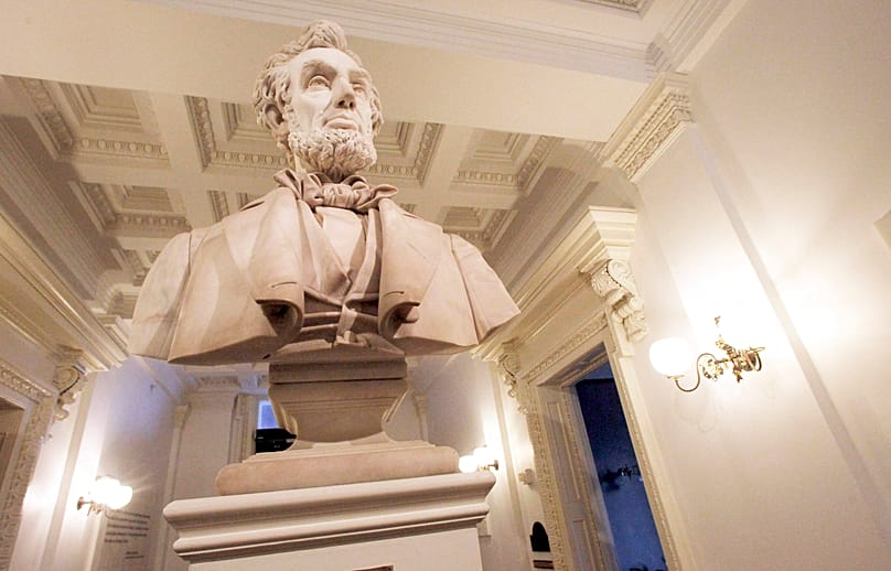 Προτομή του Αβραάμ Λίνκολν, εικόνα αρχείου. Copyright 2013 AP. All rights reserved.