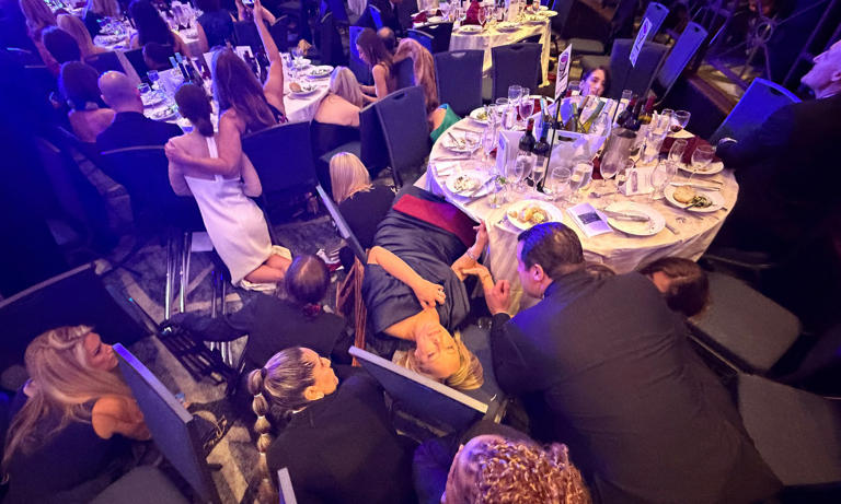 Inside the White House Correspondents' shooting in photos