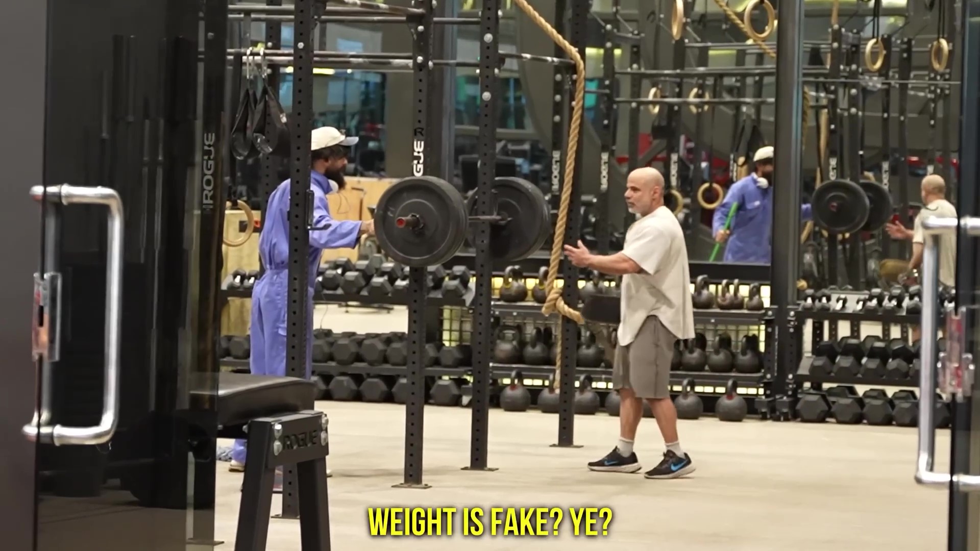 Your weights look fake