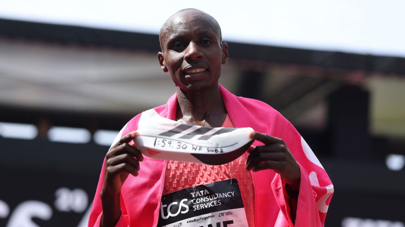 London Marathon 2026: Sabastian Sawe breaks marathon world record and ...