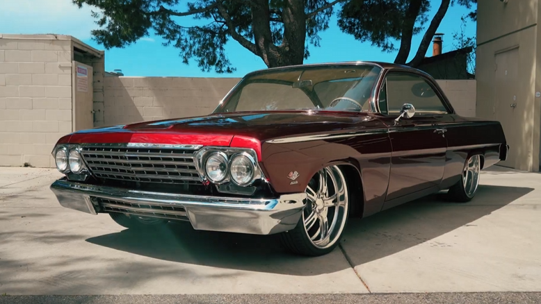 This old Bel Air is not stock anymore