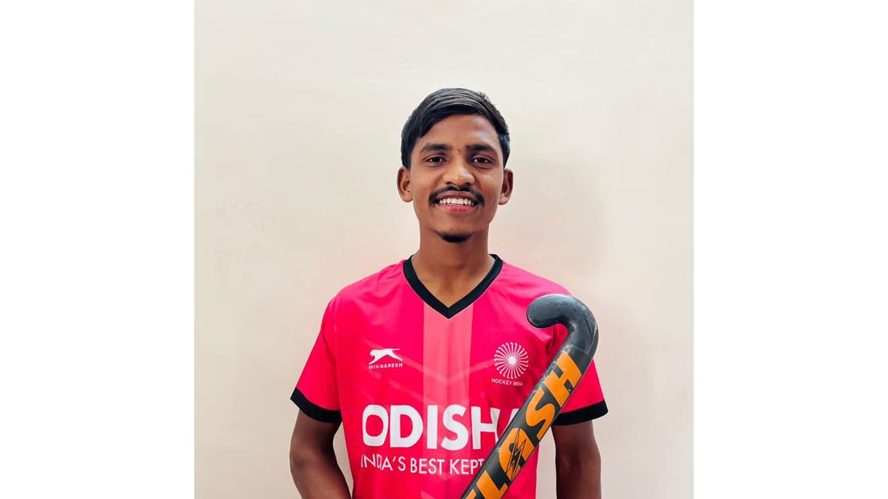 Chhattisgarh's Om Kumar Yadav: Lone player at U-18 hockey camp
