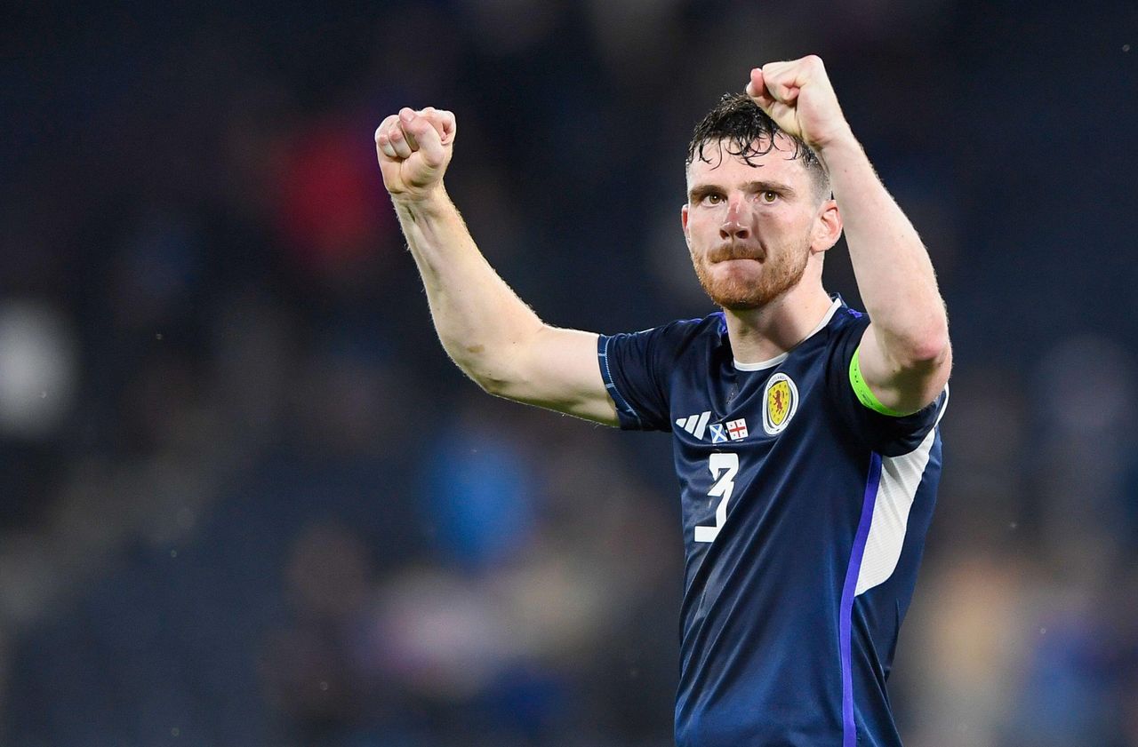 Andy Robertson reflects on late teammate Diogo Jota after Scotland's ...