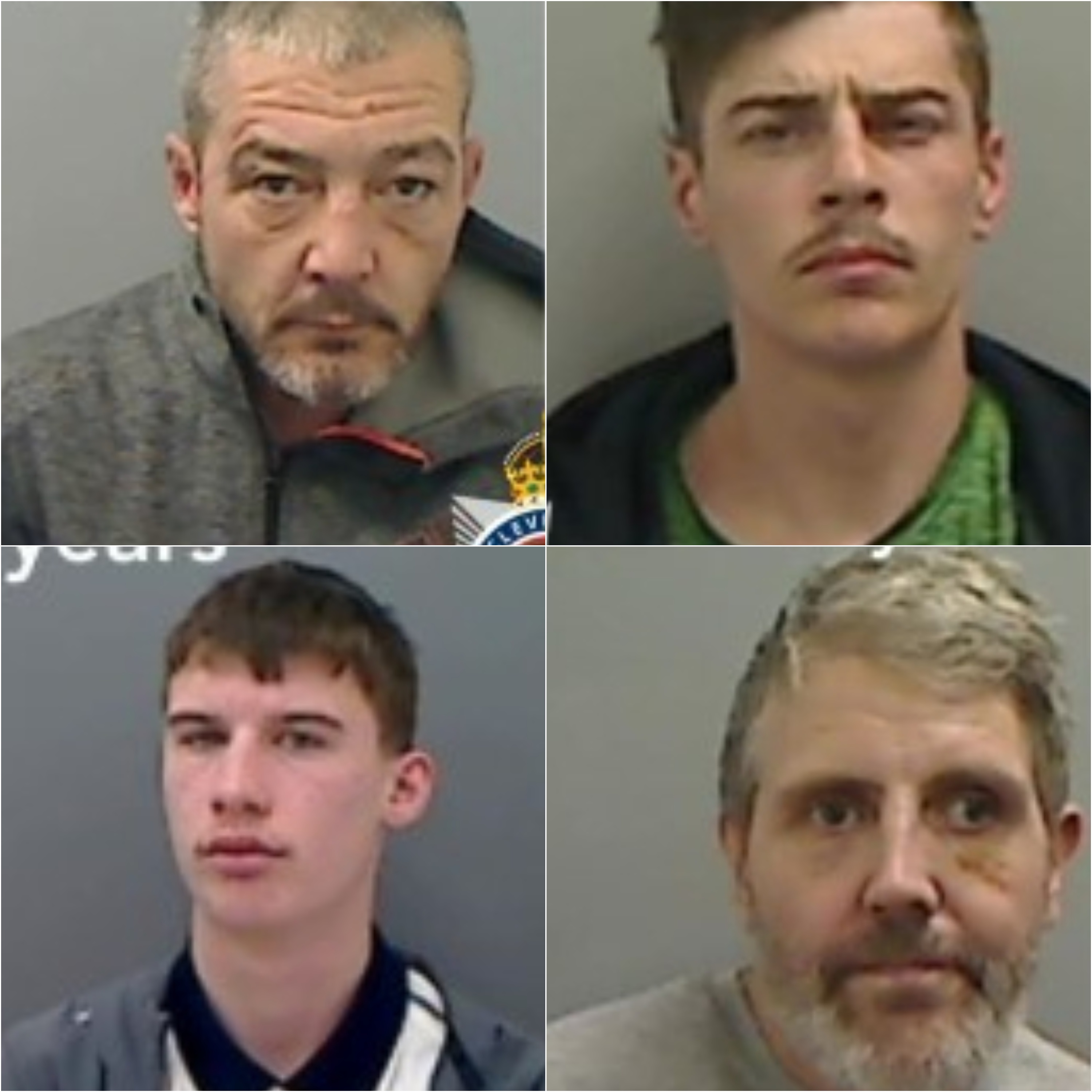Gang jailed after 'horrendous violent' attacks and stabbing left ...