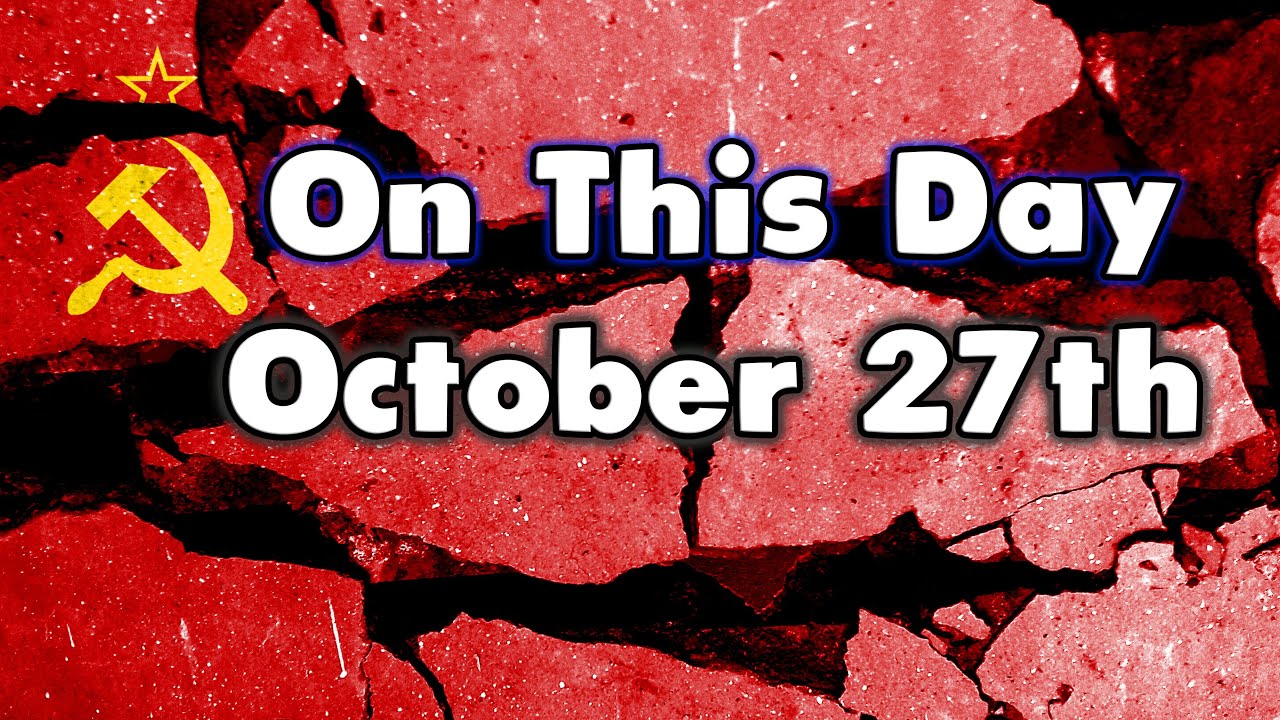 October 27th. Reagan pulls the plug on an Embassy.