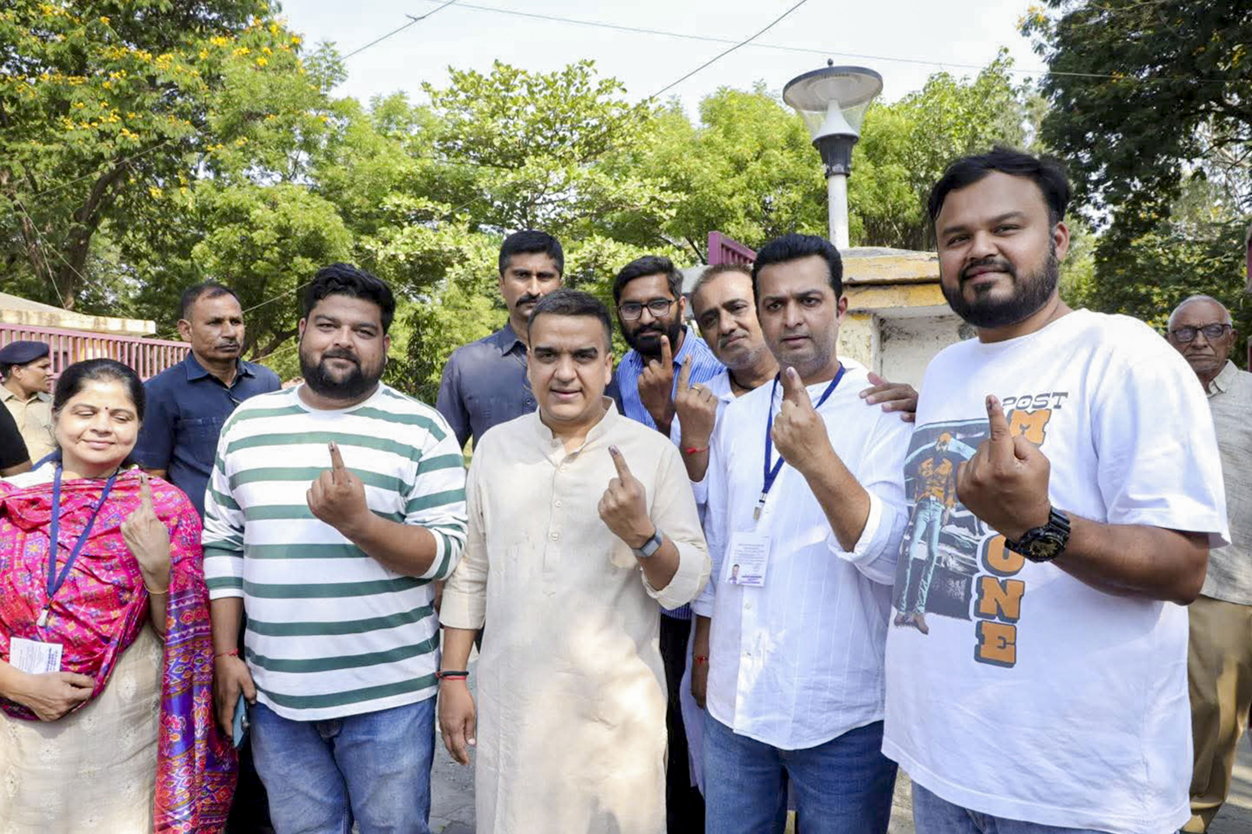 Gujarat local body polls: Union minister Amit Shah, CM Bhupendra Patel ...