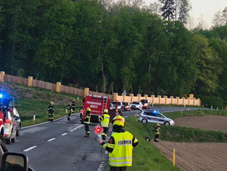 Auf der Zollfeld-Straße kam es zum Unfall.