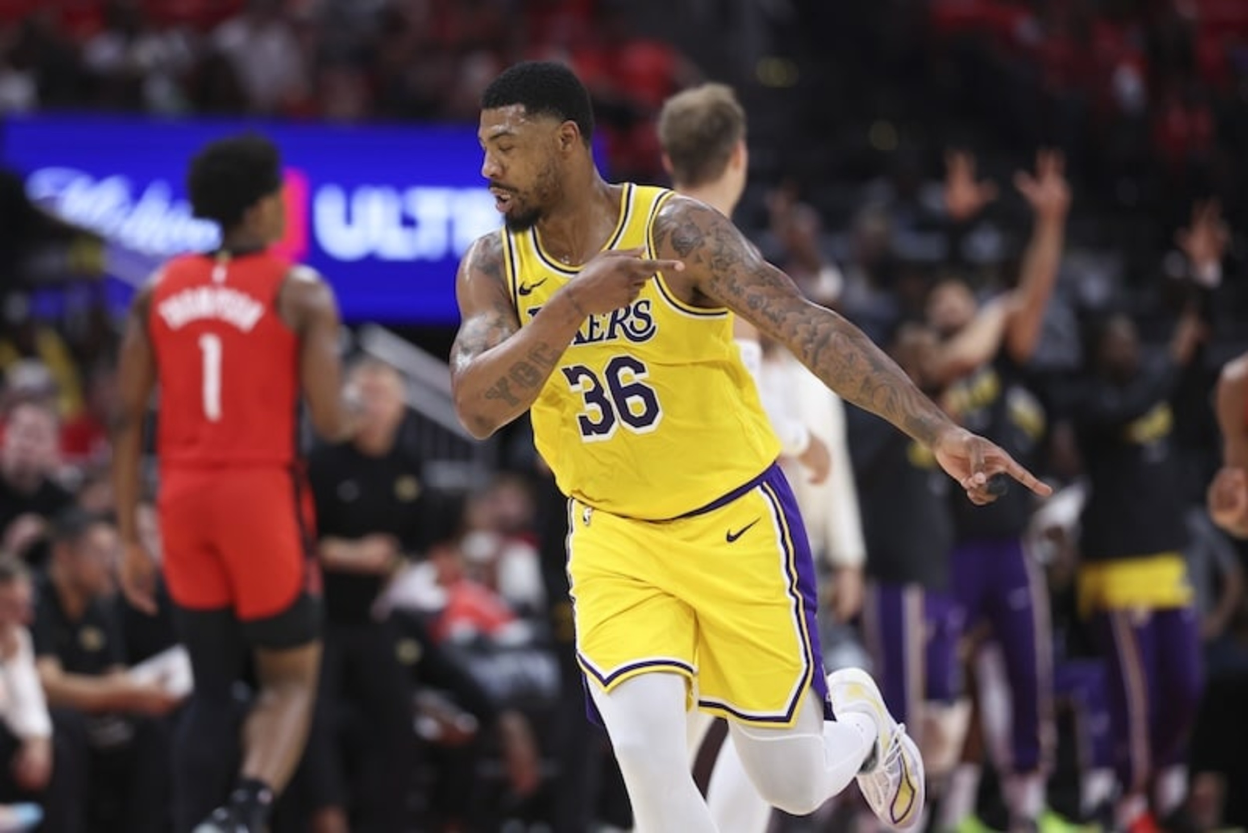 Marcus Smart implores Lakers to 'be like a lion' in Game 4 against Rockets