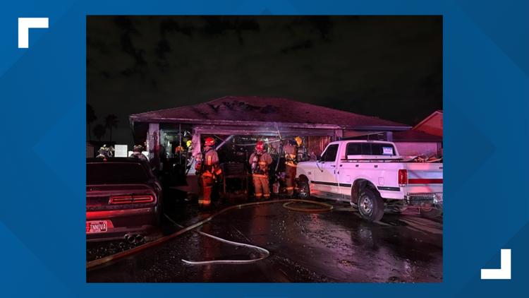 Four people displaced after a house fire in Phoenix