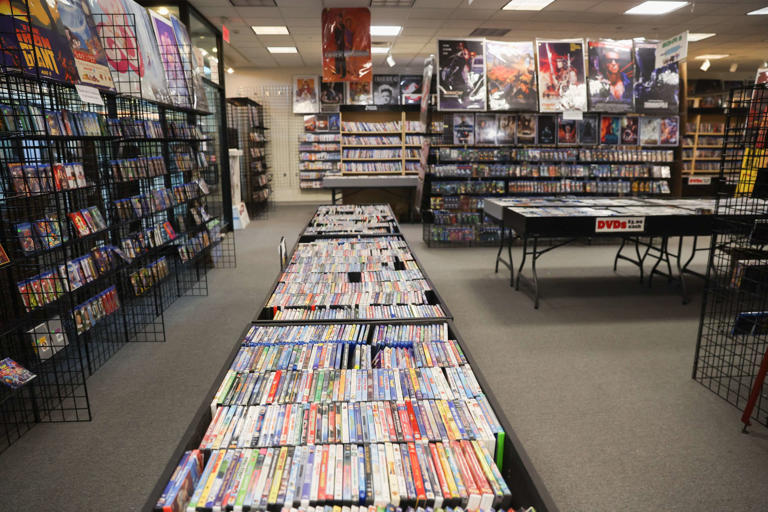 Return of the video store? Michigan shop stocks more than 10,000 VHS tapes