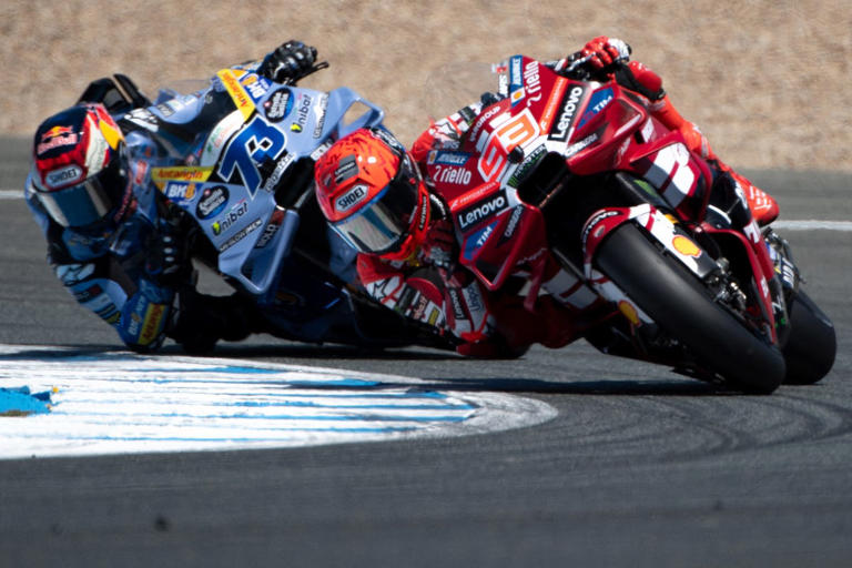 Marc Márquez, contundente tras su accidente con Ducati en el GP de ...