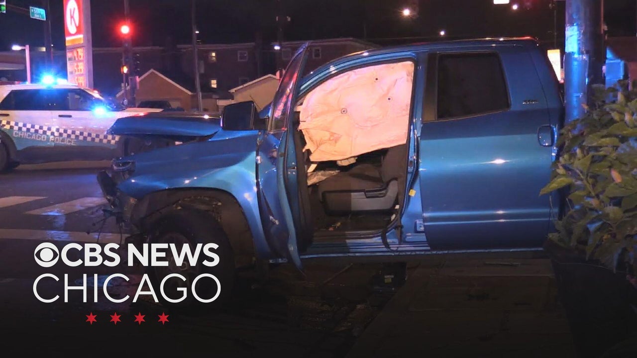 Man taken into custody after crash on Chicago's Southwest Side