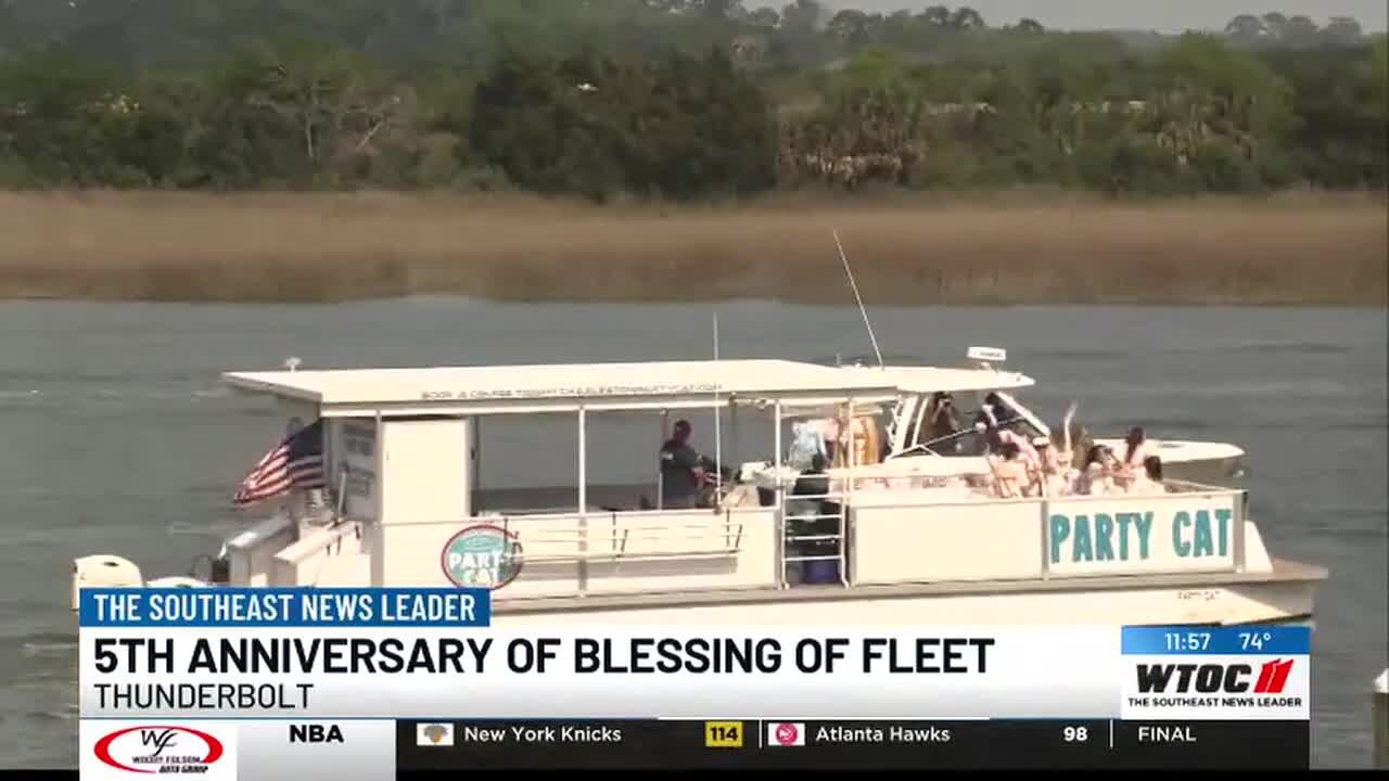 Thunderbolt celebrates Blessing of the Fleet 5th anniversary
