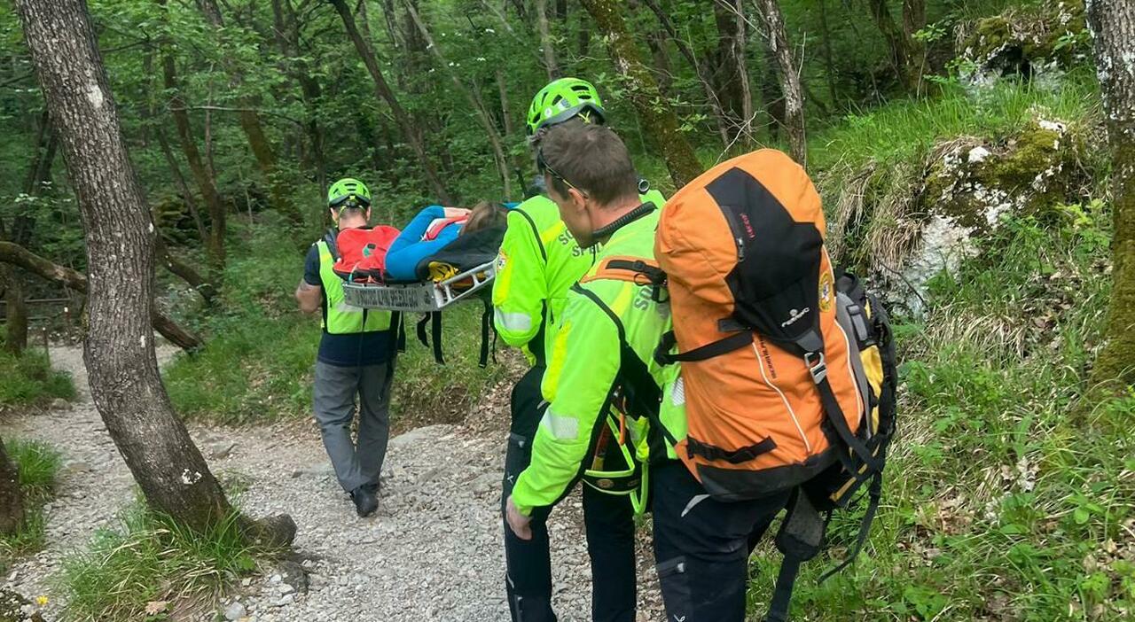 Escursionista si infortuna in Val Rosandra, recuperata e trasportata a ...