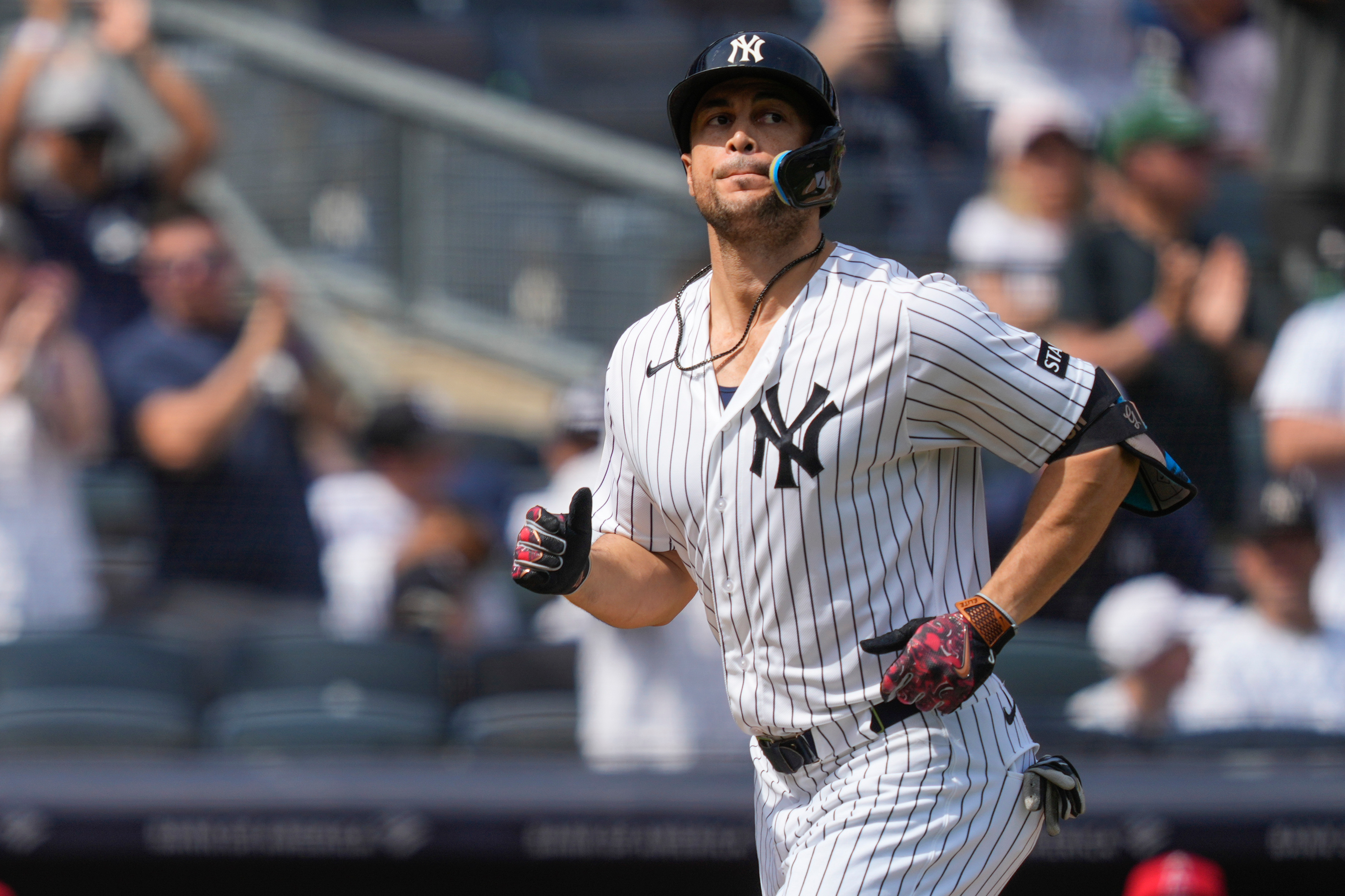 Yankees slugger Giancarlo Stanton out of lineup for a 2nd straight day with  IL decision undecided