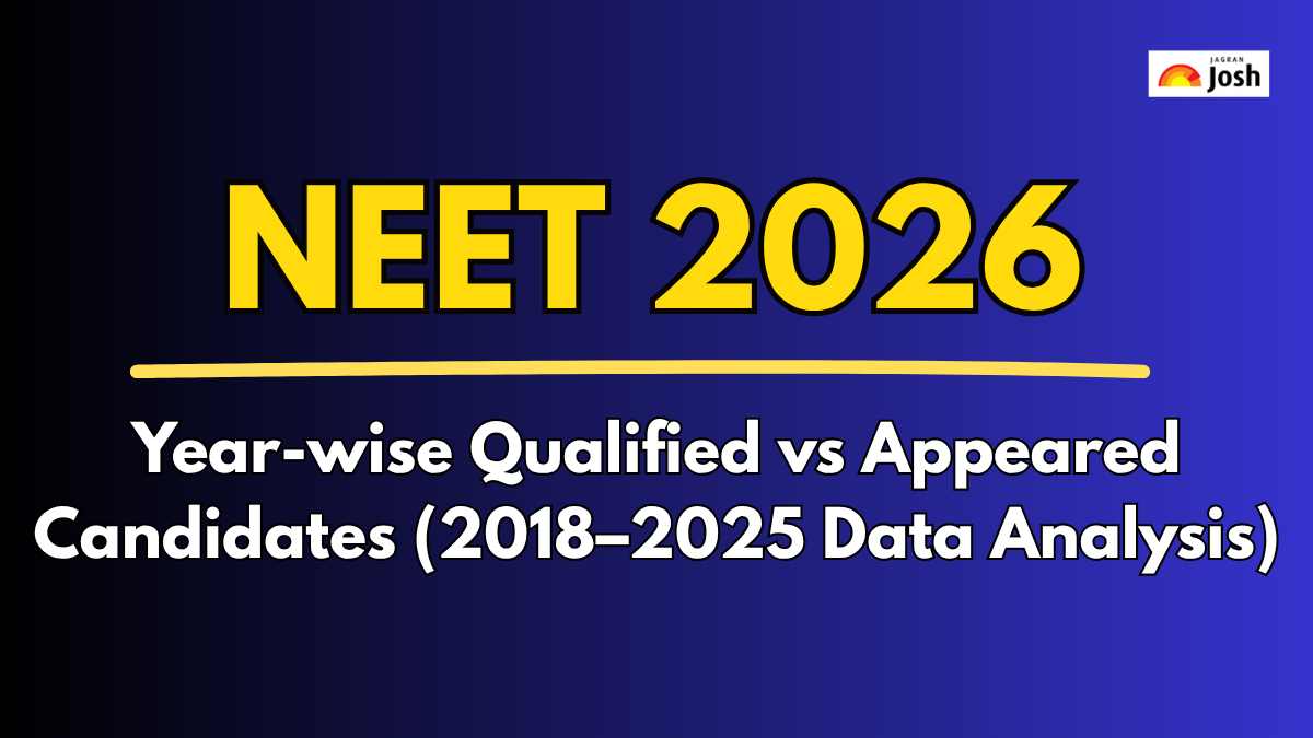 NEET UG 2026: Year-wise qualified vs appeared candidates (2018–2025 ...