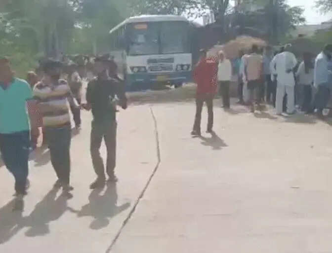 Roadways bus mows down 8-yr-old girl in Bharatpur