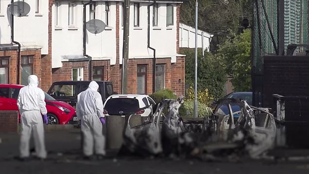 Car explosion outside police station 'may be work of New IRA' - PSNI