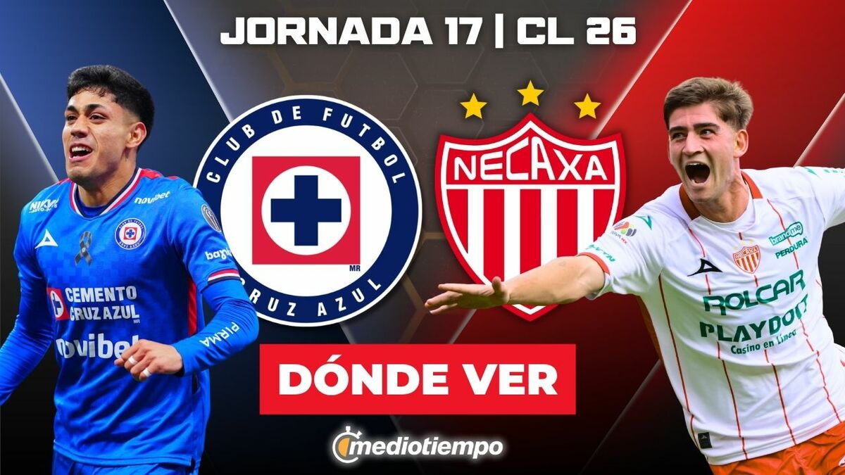 Cruz Azul vs. Necaxa EN VIVO. Partido Jornada 17 Liga MX 2026
