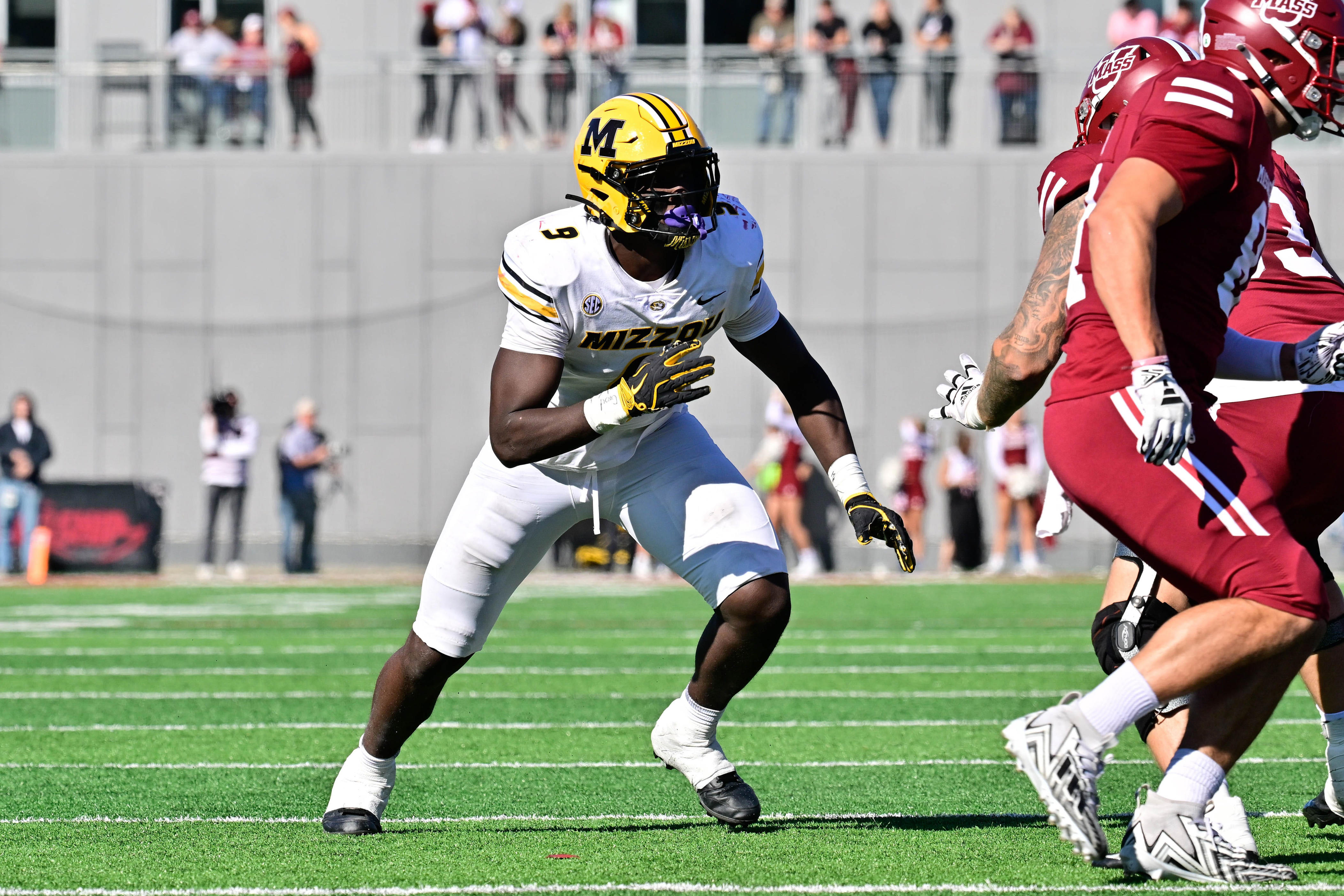 Zion Young is proud of his captain role, vows to lead Ravens unit