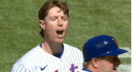 Mets’ Brett Baty gets into yelling match with home plate umpire after ...
