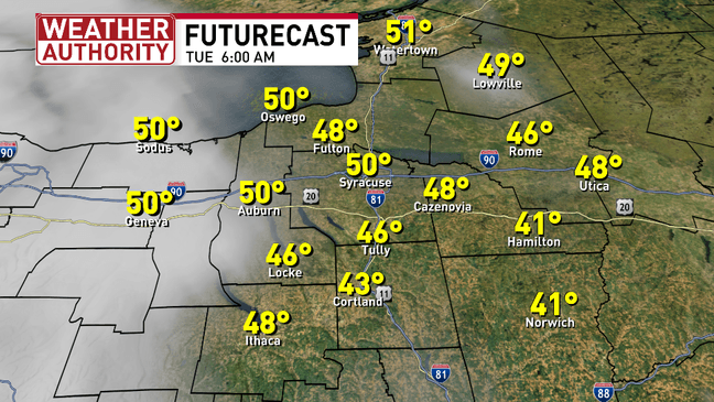 The week ahead starts sunny and warm then ends colder with more cloud cover