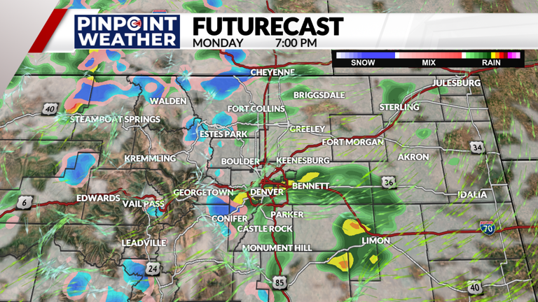 Denver weather: Rainy spring pattern and staying cooler