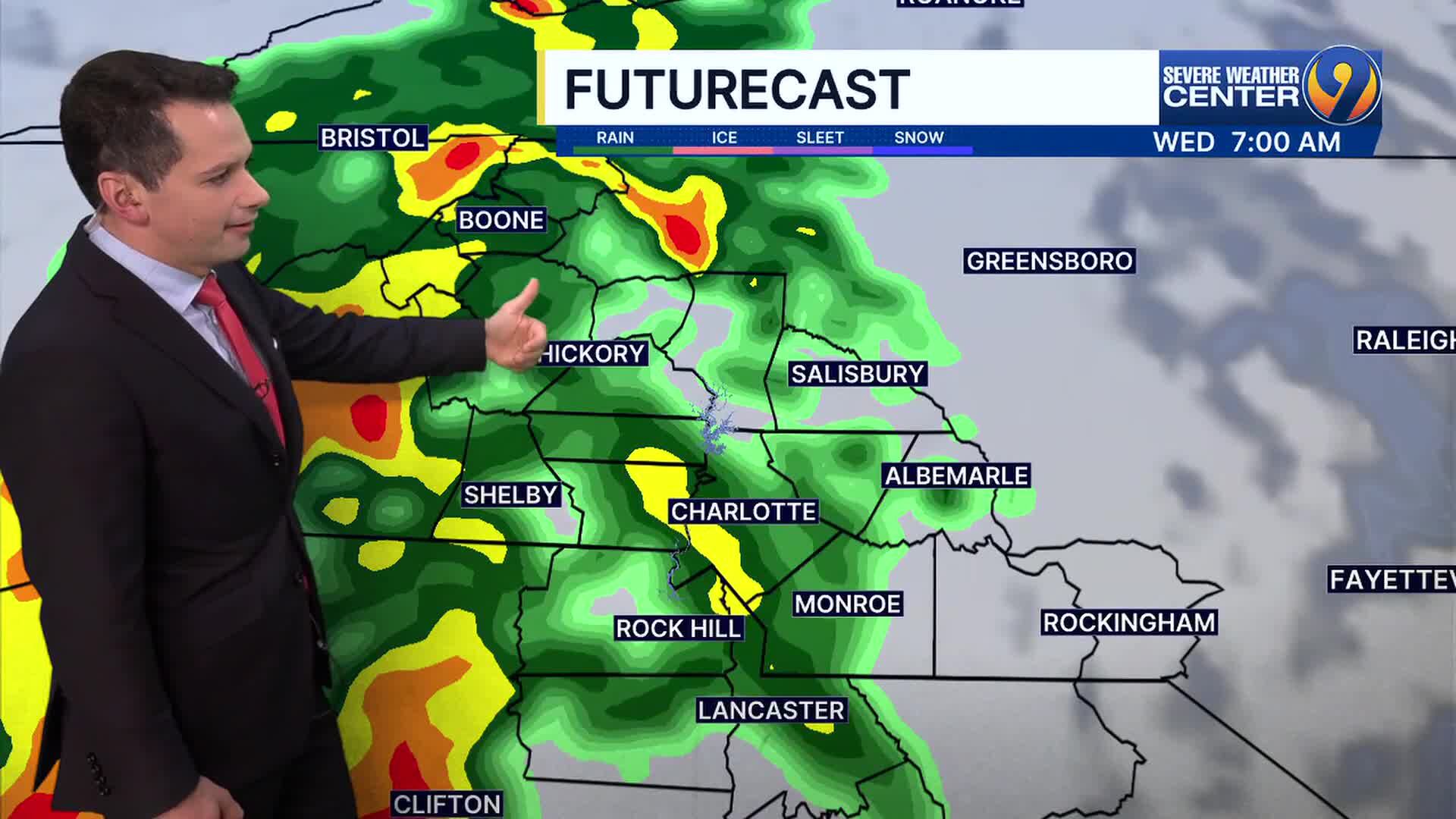 Forecast: Cool night ahead before midweek rain moves in