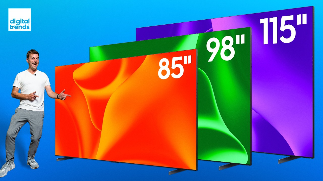 Discover the finest massive eighty-five to one hundred inch television ...