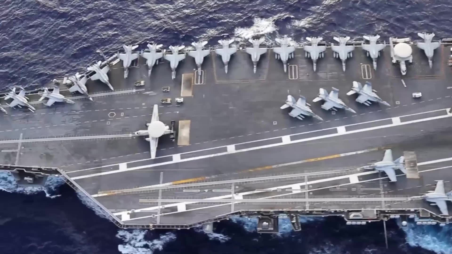 American supercarrier presence transforms regional strategic balance ...