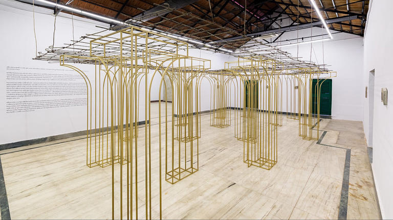 Rathin Barman’s latest show in Kolkata speaks of structure, memory, and ...