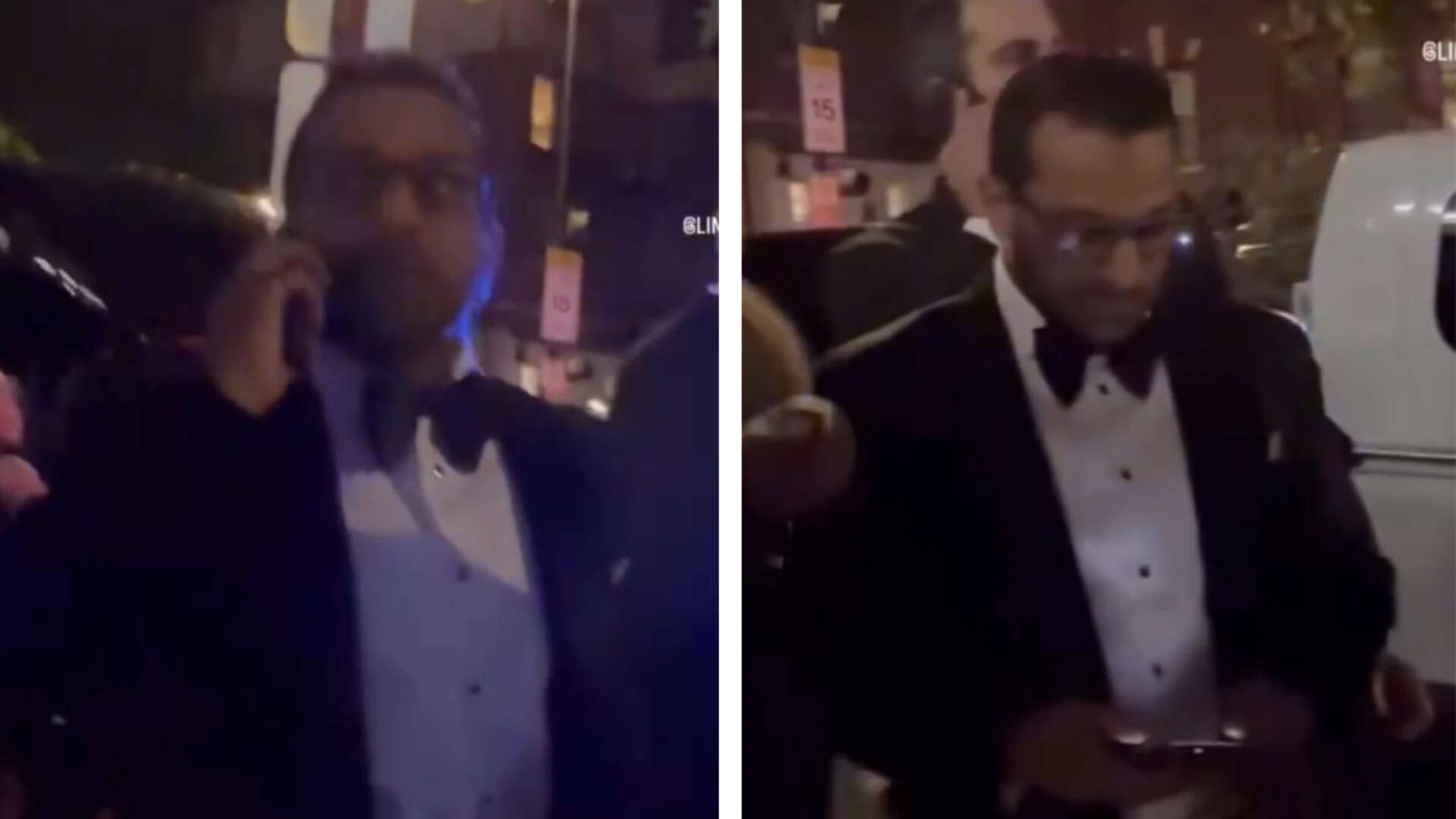 Kash Patel seen 'scrolling his phone' as agents rush guests from DC ...