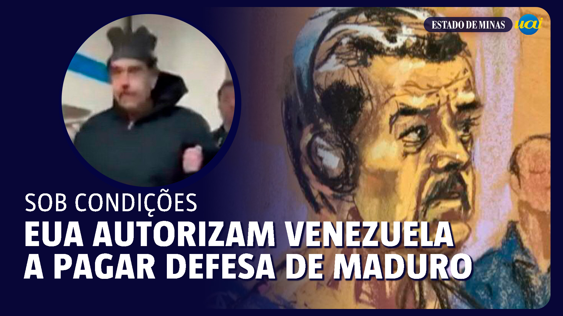 EUA autorizam Venezuela a pagar defesa de Maduro sob condições