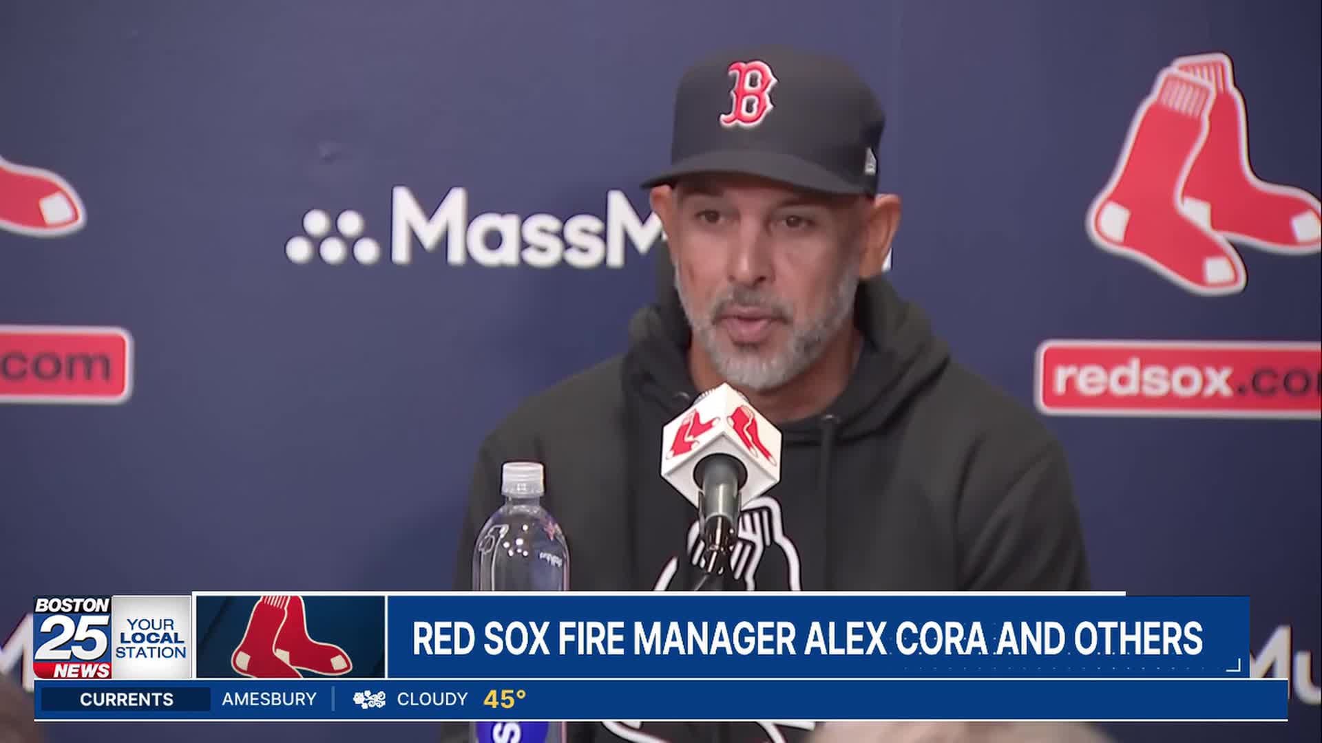 Red Sox clear house, fire manager Alex Cora, and make coaching changes