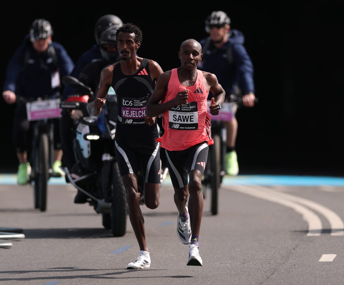 He broke 2 hours in his first-ever marathon—but didn’t even win the race