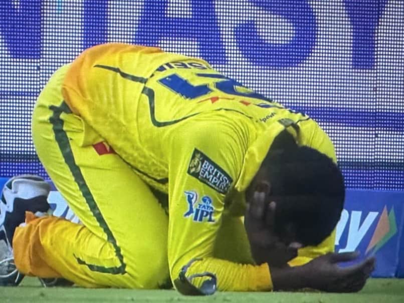 CSK star faces horrific injury scare, sparks Lungi Ngidi-like concerns