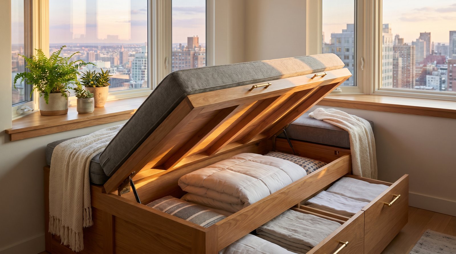 6 clever double-duty furniture ideas designers swear by for small spaces