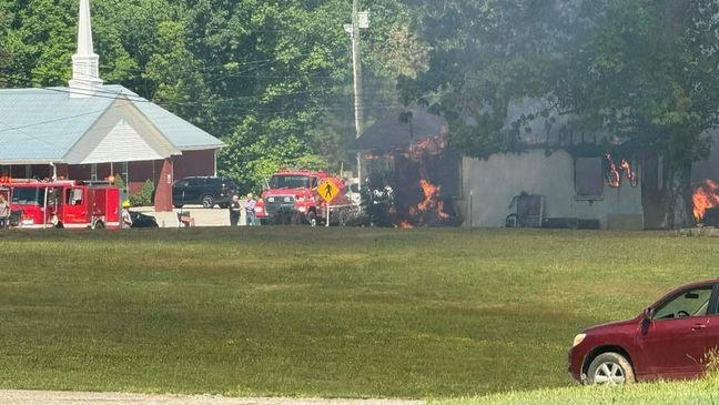 Fire destroys home on Flat Top Mountain Sunday afternoon
