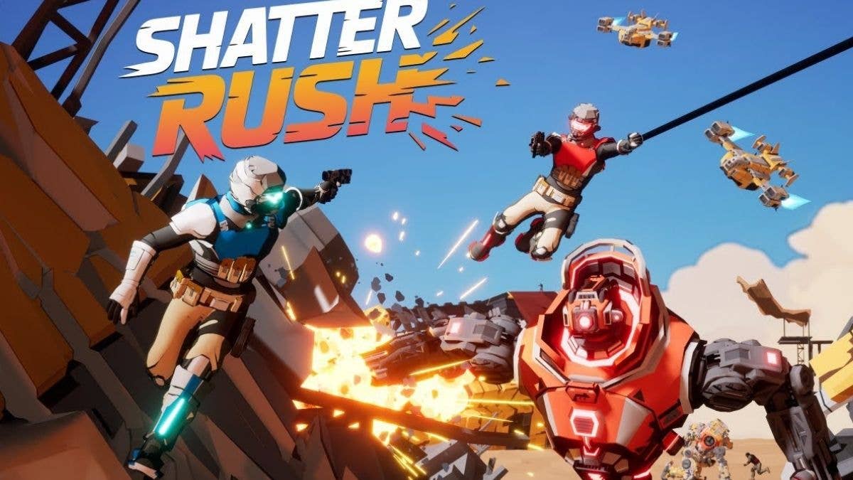 ShatterRush gameplay and release details for this high speed mech FPS