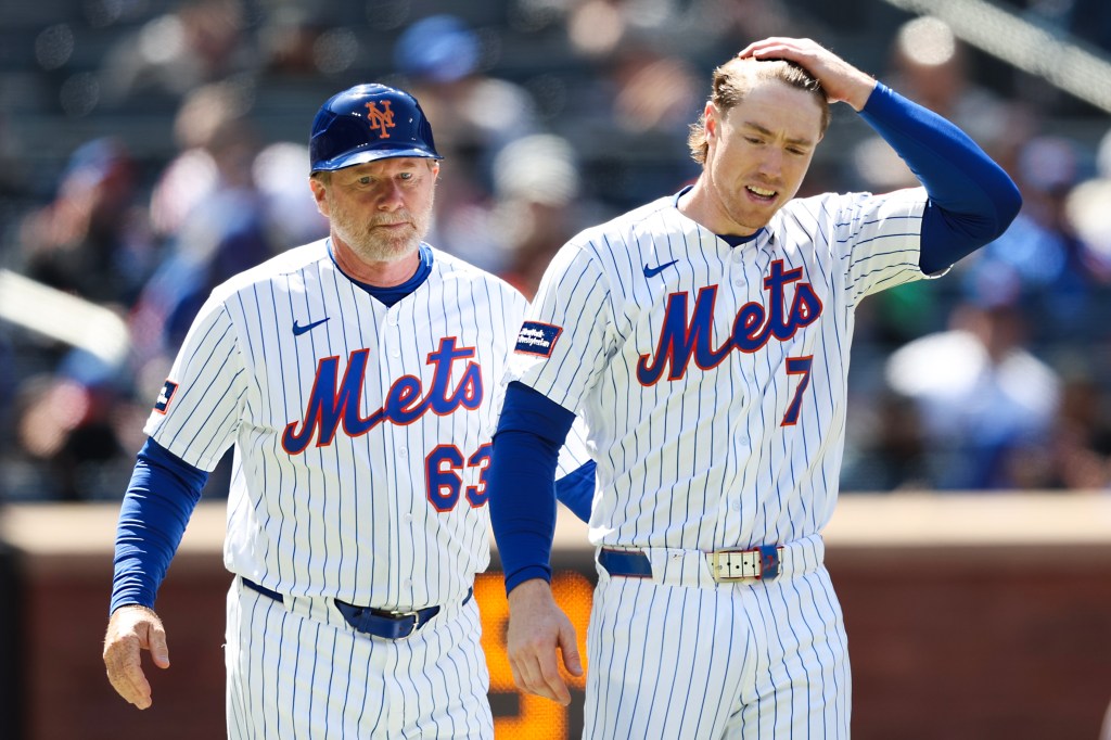 Mets’ Brett Baty gets into yelling match with home plate umpire after ...