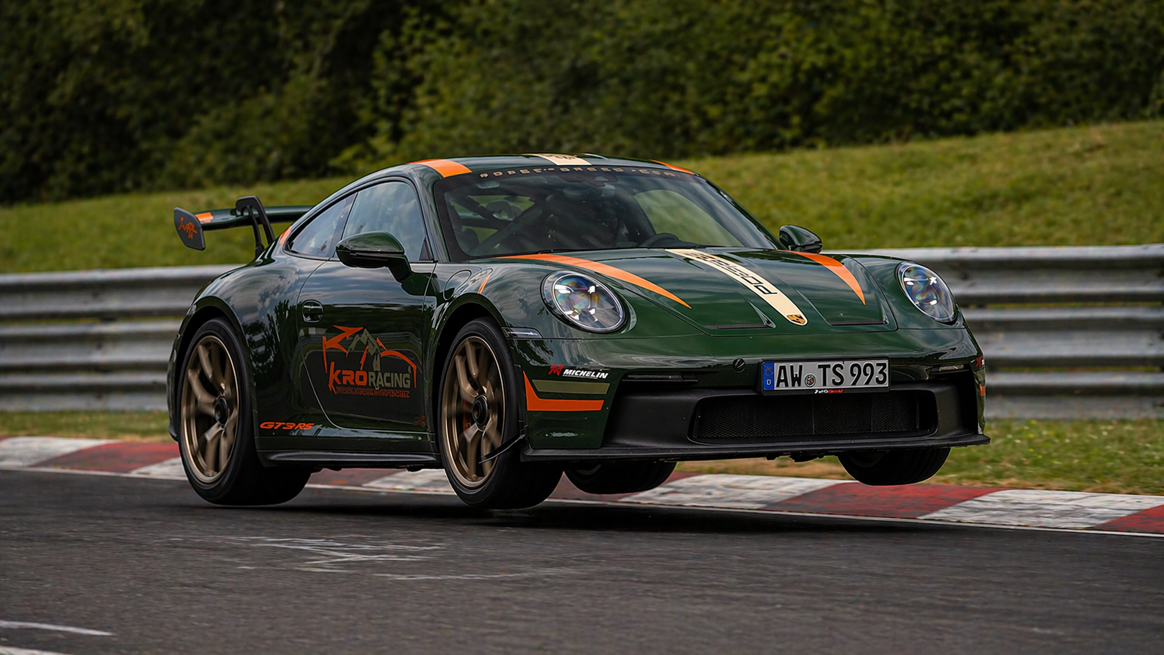 What happens when this Porsche hits the limit