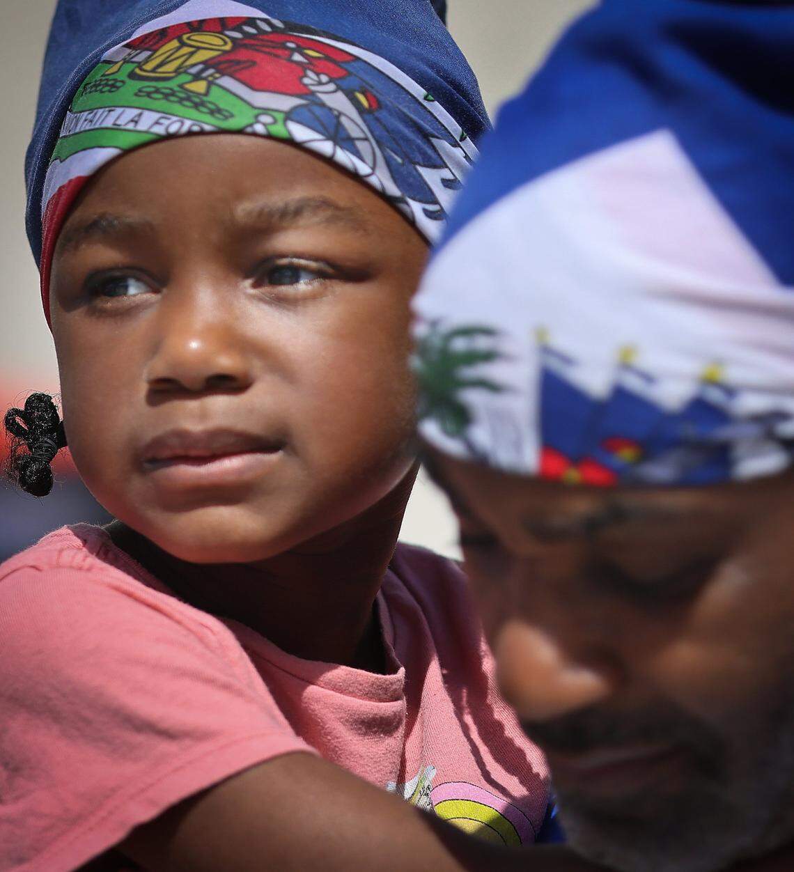 Dozens rally in North Miami for Haiti TPS extension ahead of Supreme ...